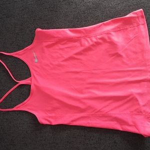 Nike Neon Pink/Orange Tank Top